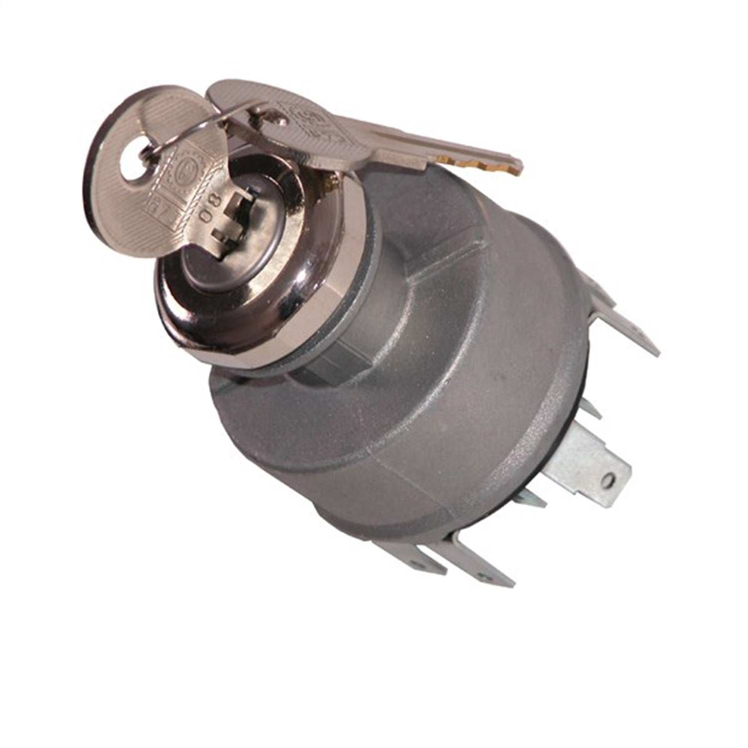 Ignition Lock And Cylinder w/Keys w/Push Terminals 1967-1971 Jeep CJ and67-1972 Jeepster OMIX