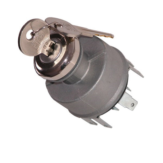 Ignition Lock And Cylinder w/Keys w/Push Terminals 1967-1971 Jeep CJ and67-1972 Jeepster OMIX
