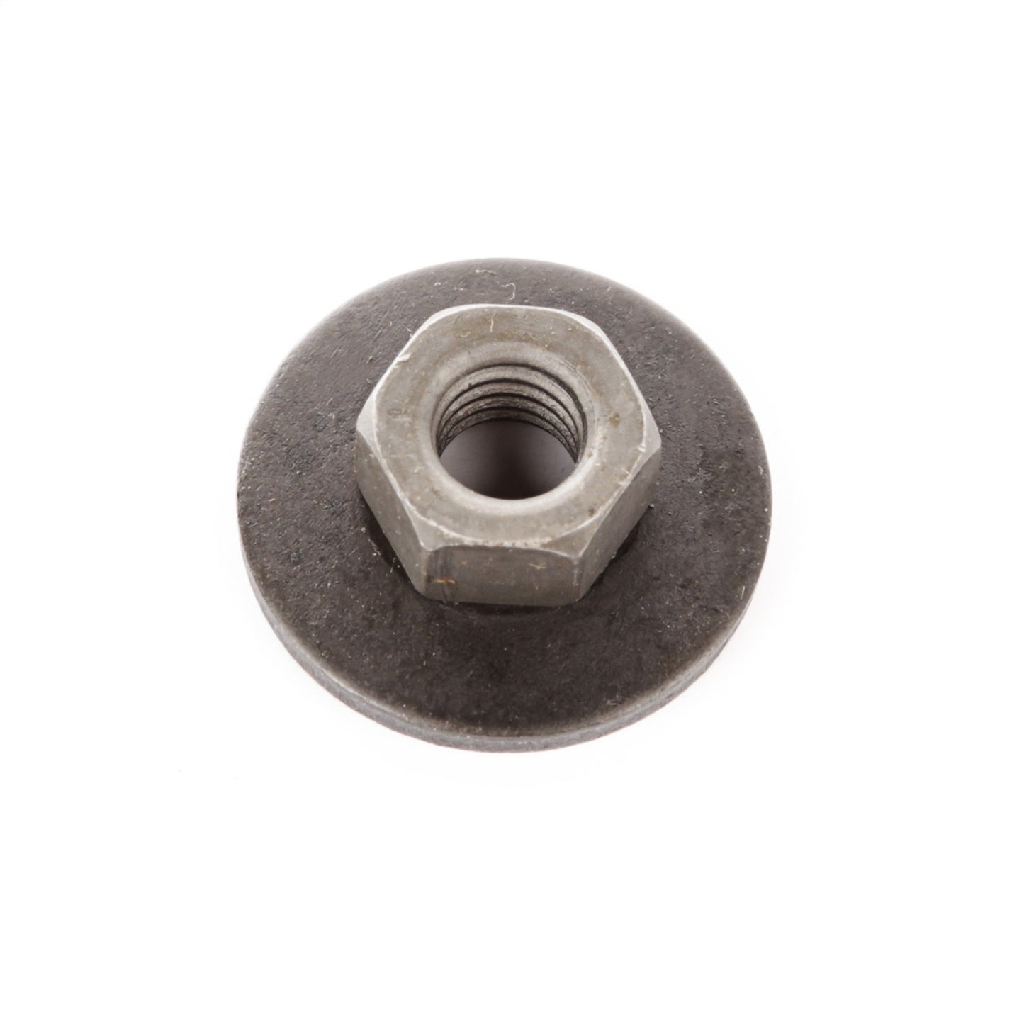 Hood Hinge Or Battery Tray Nut 5/16-18 w/Floating Washer 87-93 Cherokee XJ, 87-92 Comanche MJ, 84-91 Grand Wagoneer Sj, 84-86 CJ And 87-95 Wrangler YJ OMIX