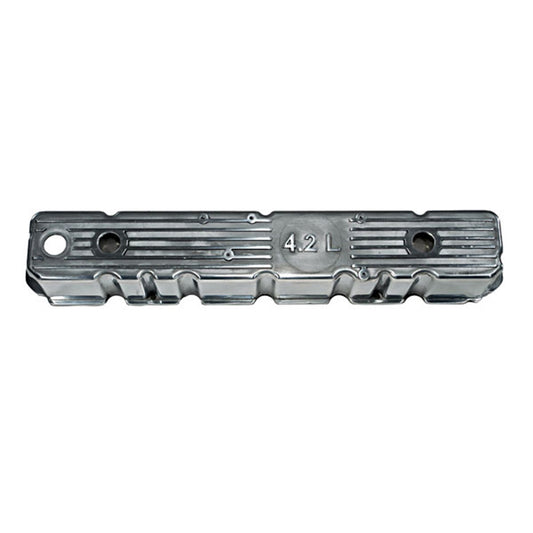 Valve Cover Aluminum w/Gasket 4.2L Logo Polished 1981-1983 CJ5 1981-1986 CJ7 1981-1986 CJ8 Scrambler 1987 Wrangler YJ And OMIX