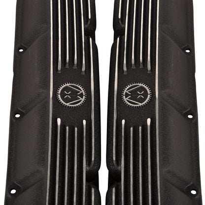 Valve Cover Set Aluminum w/Hardware Pair 1972-1981 CJ5 1972-1975 CJ6 1976-1981 CJ7 1981 CJ8 Scrambler And 1972-1991 OMIX-1
