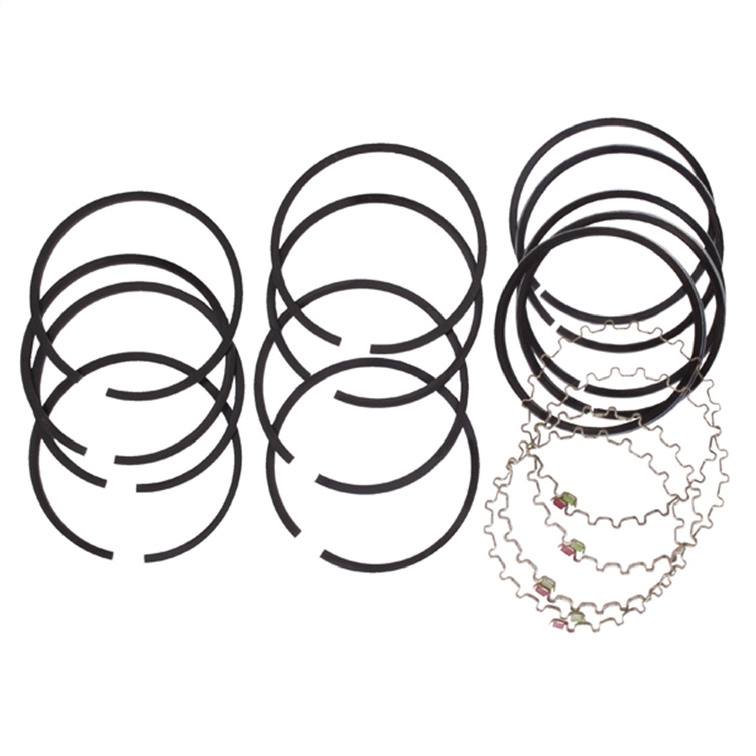 Piston Ring Set 0.060 Over Includes Full Set For Engine 1941-1945 MB/GPW 1945-1949 CJ2A 1949-1953 CJ3A 1954-1964 DJ3A 1952-1964 CJ3B 1955-1971 OMIX