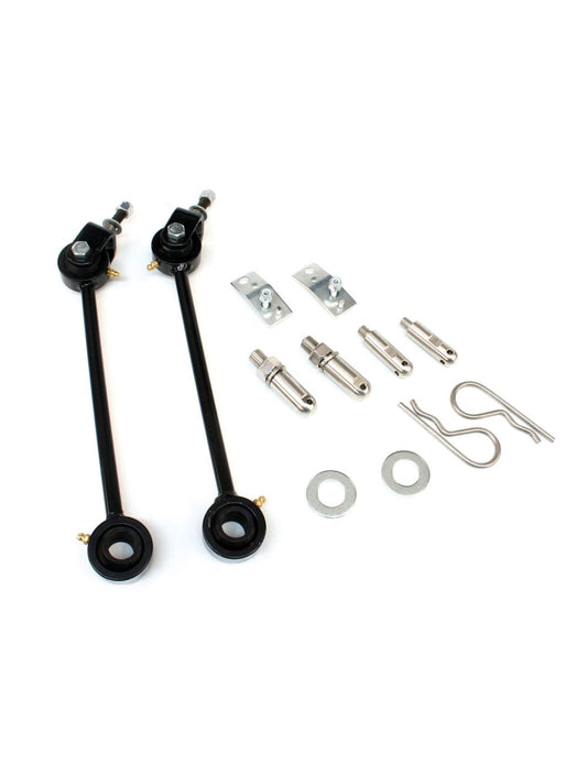 97-06 Jeep Wrangler TJ 10 Inch Front Sway Bar Quick Disconnect Kit 3-6 Inch Lift Skin Pack TeraFlex