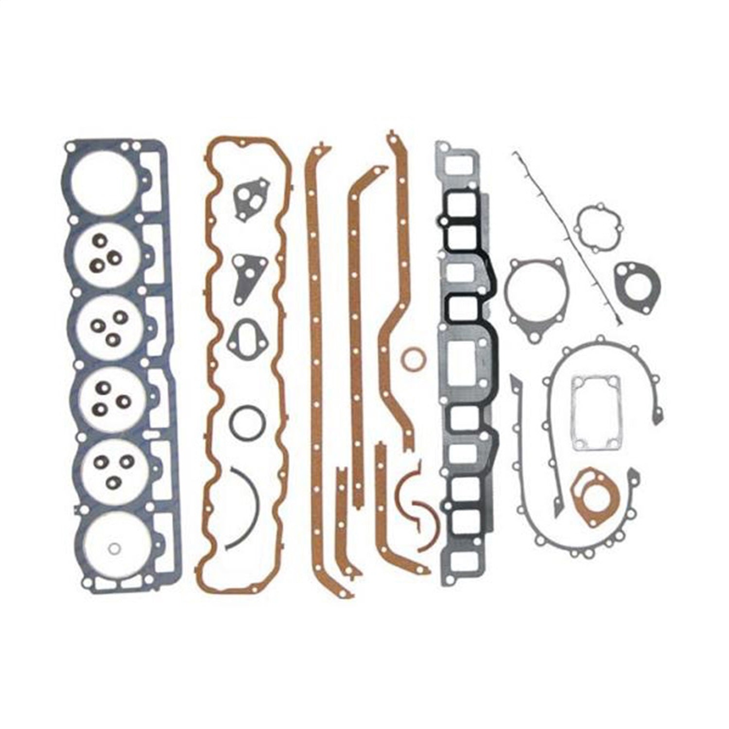 Engine Full Gasket Set Includes All Necessary Gaskets For A Complete Engine Rebuild. 1972-1980 CJ5 1972-1975 CJ6 1976-1980 CJ7 1972-1974 DJ5 1974-1980 Cherokee / OMIX