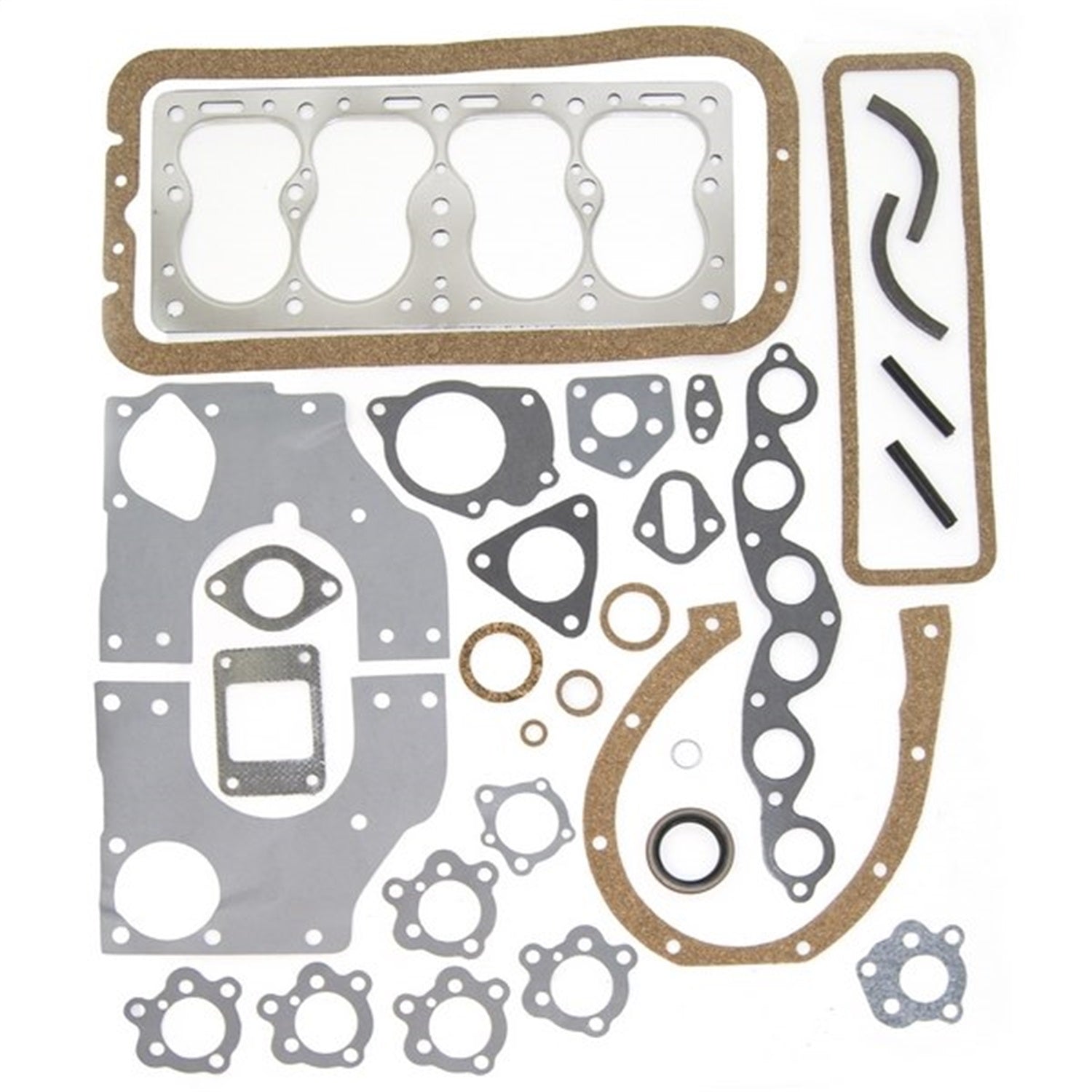 Engine Full Gasket Set L-Head Crank Seals Not Included 1941-1945 Mb / Gpw 1945-1949 CJ2A 1948-1953 CJ3A 1950-1952 M38 And OMIX