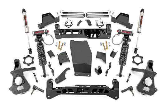 Rough Country 7 Inch Suspension Lift Kit Vertex & V2 14-18 Silverado/Sierra 1500 4WD Rough Country