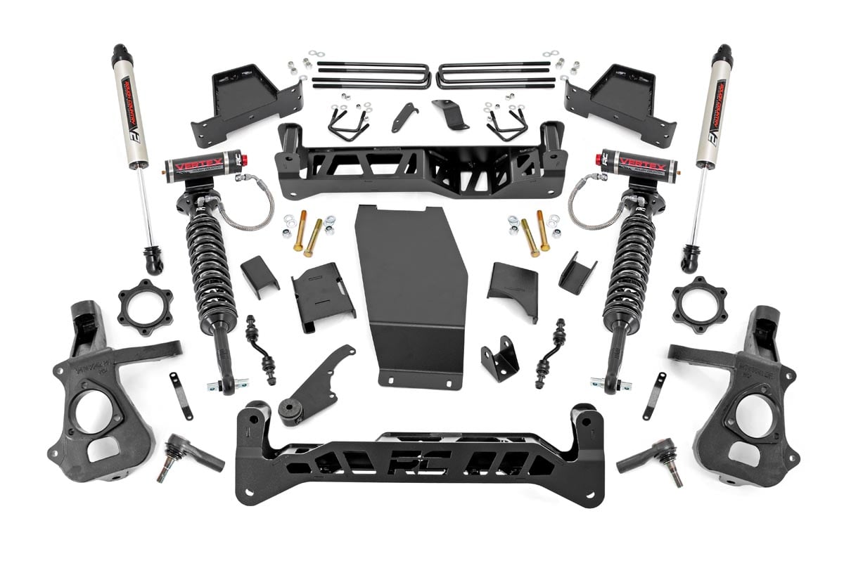 7 Inch Lift Kit | Alum/Stamp Steel | Vertex/V2 | Chevy/GMC 1500 (14-18 & Classic) Rough Country