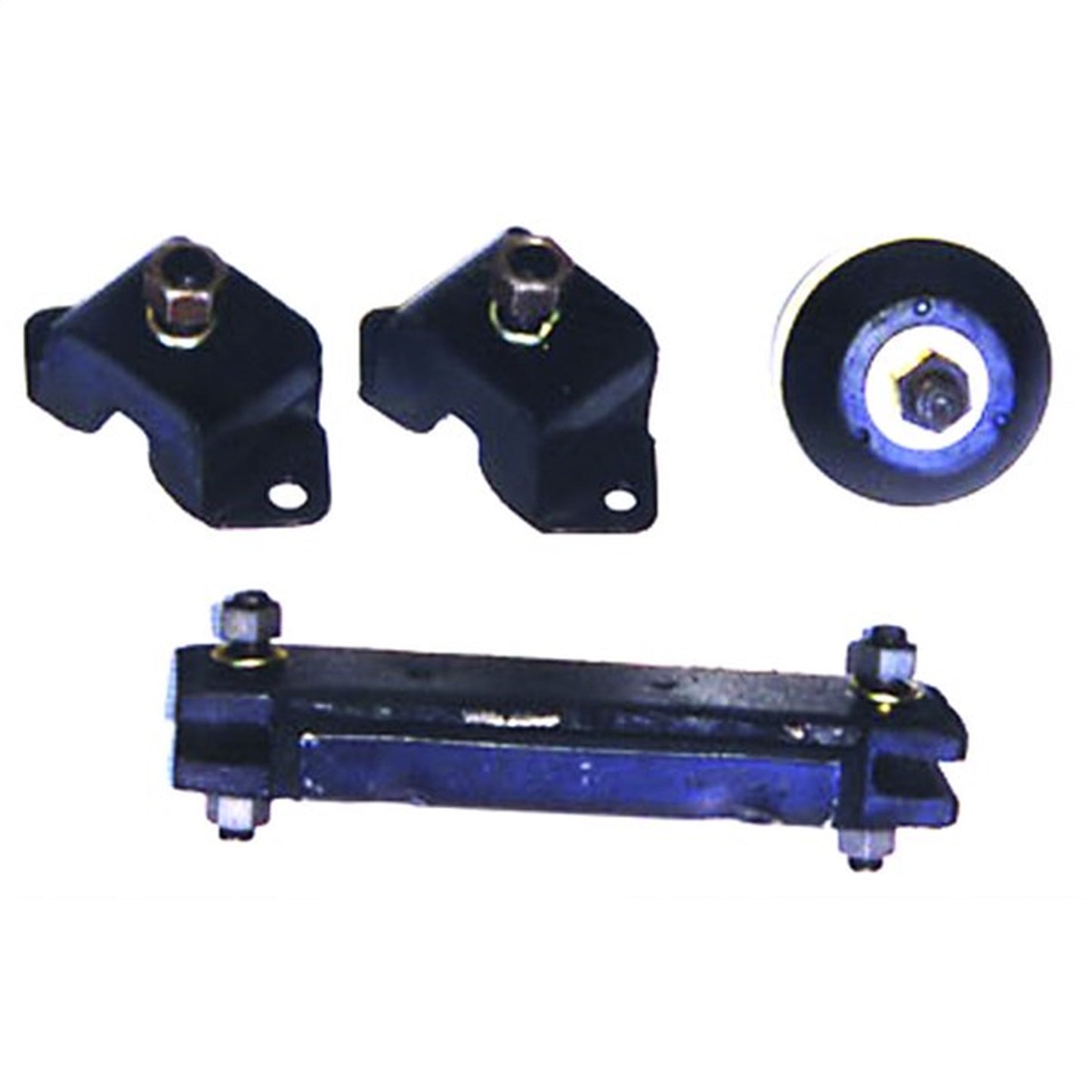 Drivetrain Mount Kit Includes Engine Mounts/Transmission Mount/Hardware 1941-1945 MB/GPW 1946-1949 CJ2A 1948-1953 CJ3A 1949-1950 Jeepster Vj 1946-1964 Pickup OMIX