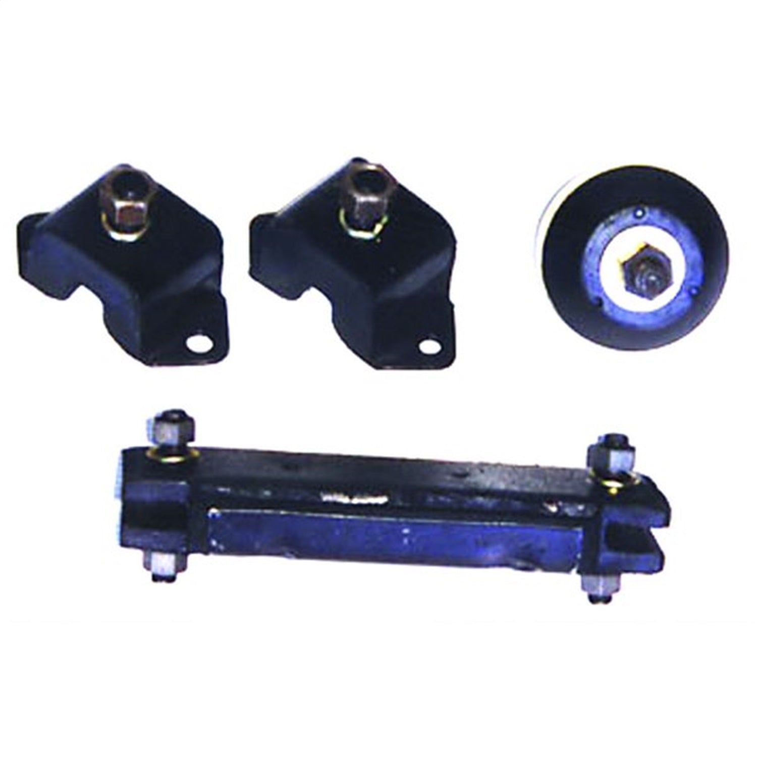 Drivetrain Mount Kit Includes Engine Mounts/Transmission Mount/Hardware 1941-1945 MB/GPW 1946-1949 CJ2A 1948-1953 CJ3A 1949-1950 Jeepster Vj 1946-1964 Pickup OMIX