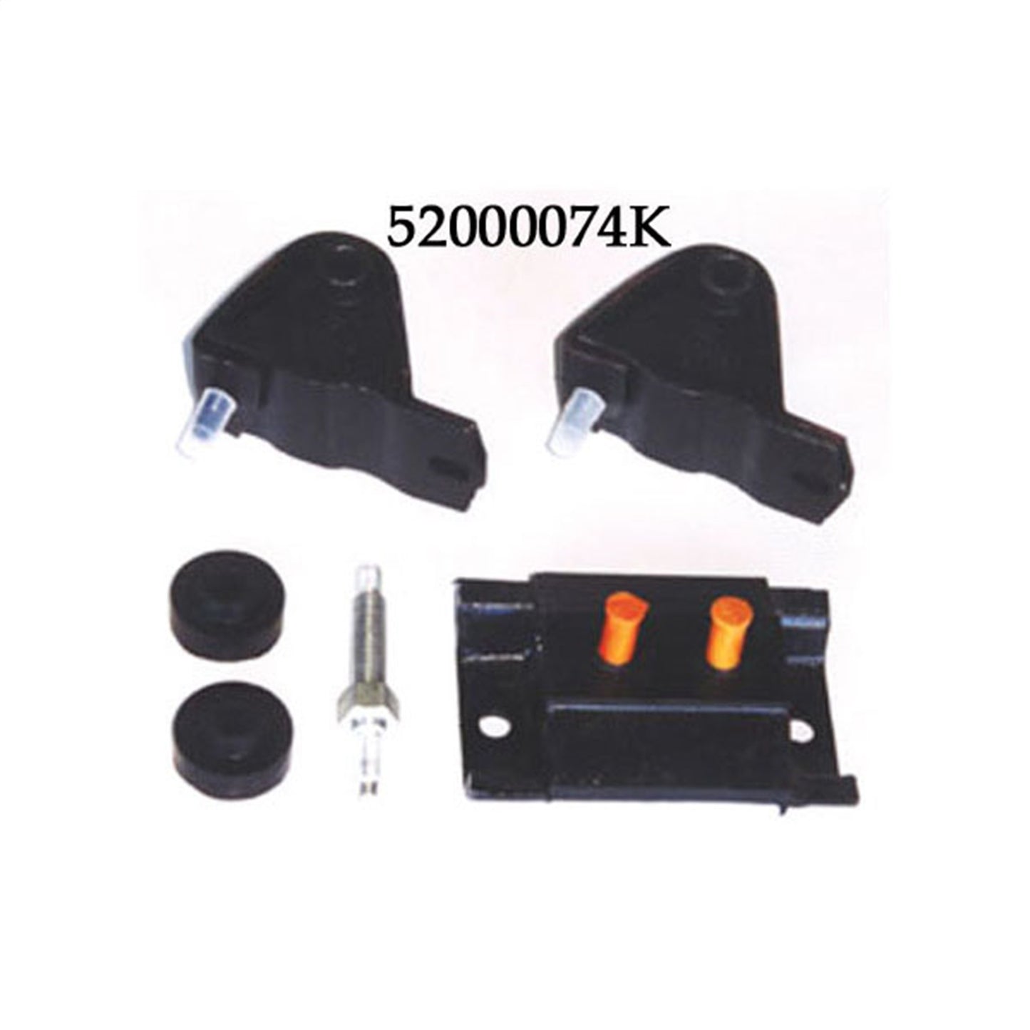 Drivetrain Mount Kit Includes Engine Mounts/Transmission Mount/Hardware 1987-1990 Jeep Wrangler YJ OMIX