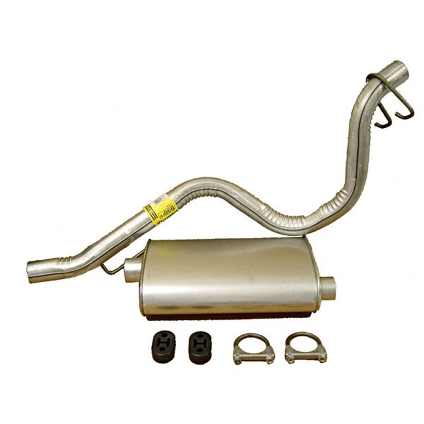 Muffler And Tailpipe Kit Includes Clamps/Hangers 1993-1995 Jeep Wrangler YJ OMIX