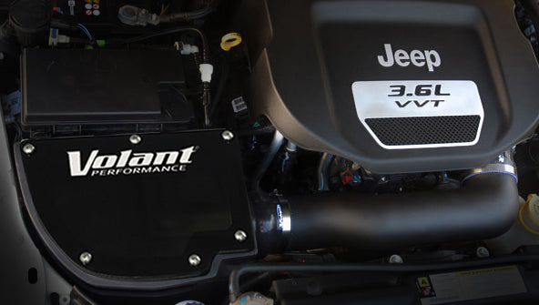 Closed Box Air Intake w/Pro 5 Filter 12-18 Jeep Wrangler JK Volant-1