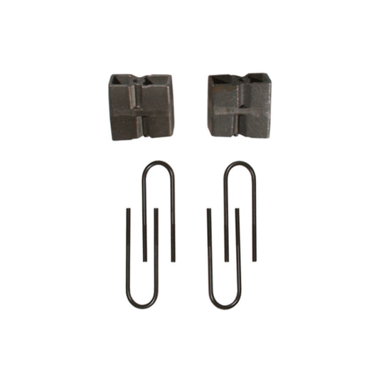 Bronco Component Box For PN 176BK 6 Inch Lift 78-79 Bronco Incl. Rear U Bolt Kit Rear Block Skyjacker