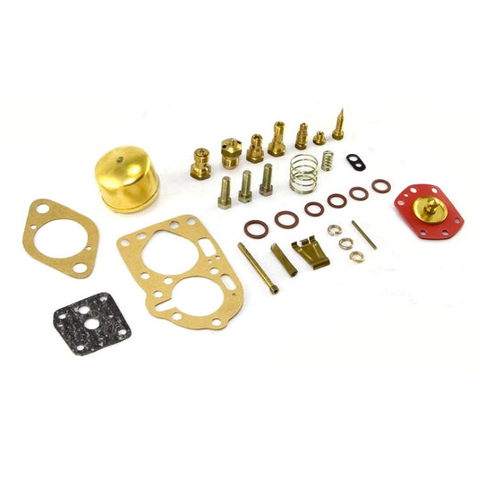 Carburetor Repair Kit For Solex Design Includes All Parts Necessary For Carburetor Rebuild Fits The 134 Ci L-Head Engine On 41-45 MB/GPW, 45-49 CJ2A, 48-53 CJ3A And 50-52 M38 OMIX
