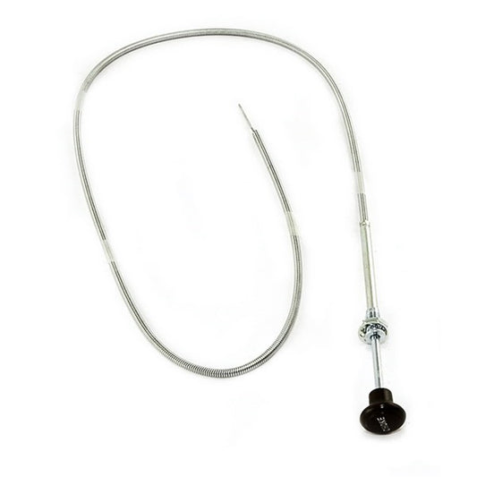 Choke Cable Olive Green Knob 1941-1945 MB/GPW 1945-1949 CJ2A 1949-1953 CJ3A 1953-1964 CJ3B 1950-1952 M38 1952-1971 OMIX