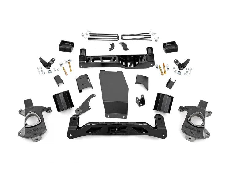 5 Inch GMC Suspension Lift Kit 14-18 Sierra 1500 Denal 4WD w/MagneRide Rough Country