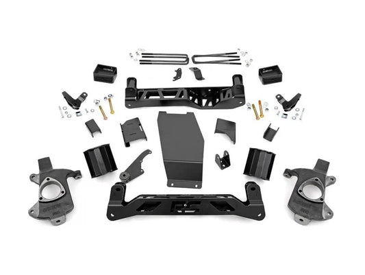 Rough Country 5 Inch GMC Suspension Lift Kit 14-18 Sierra 1500 Denal 4WD w/MagneRide Rough Country