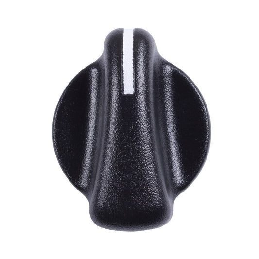 Climate Control Knob Black Plastic OE Replacement 1999-2006 Jeep Wrangler TJ OMIX