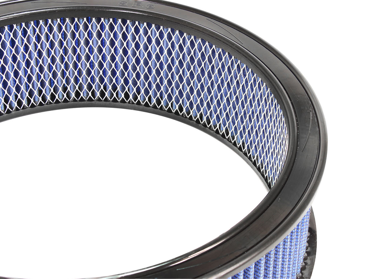 Magnum Flow Round Racing Air Filter w/ Pro 5R Media 14 Inch OD x 12 Inch ID x 4 Inch H w/ Expanded Metal aFe Power-2
