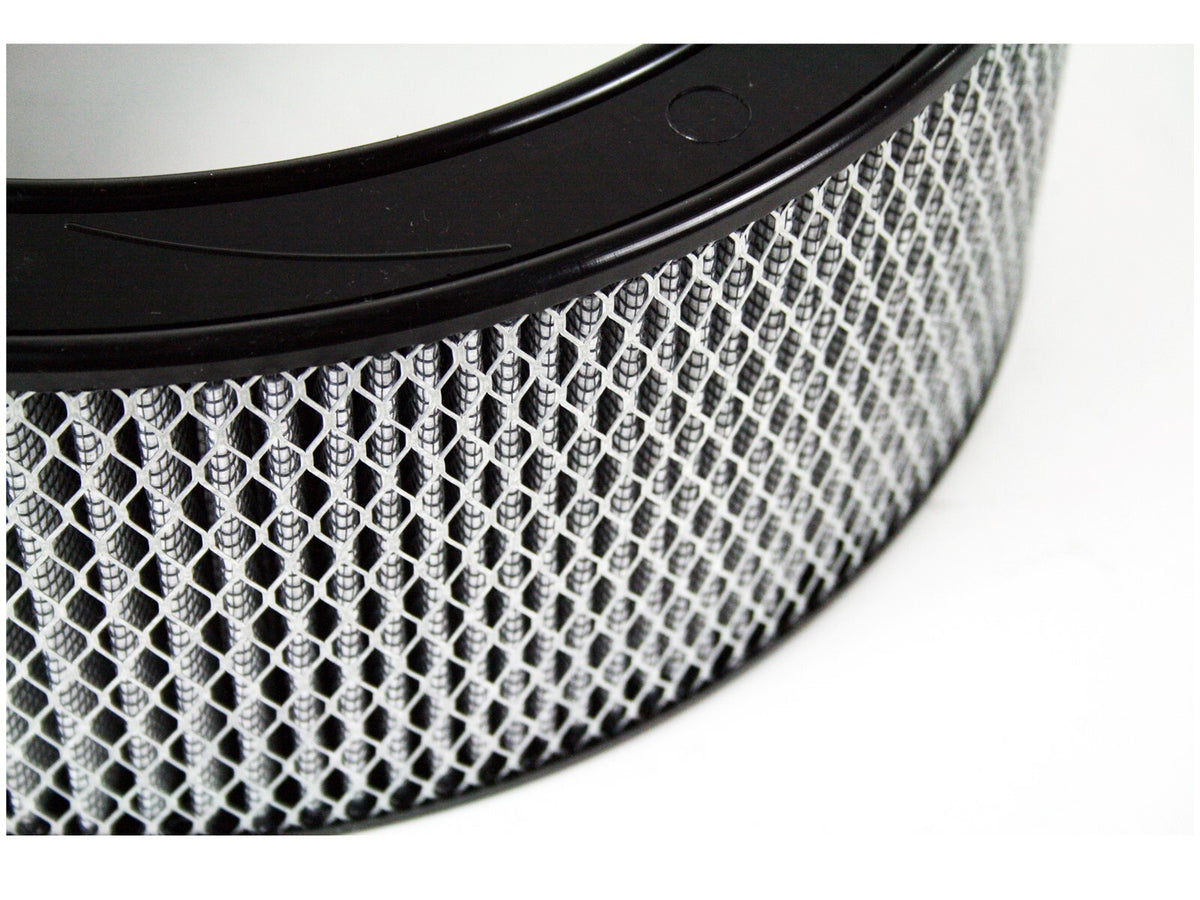Magnum Flow Round Racing Air Filter w/ Pro Dry S Media 14 Inch OD x 11 Inch ID x 5 Inch H w/ Expanded Metal aFe Power-1