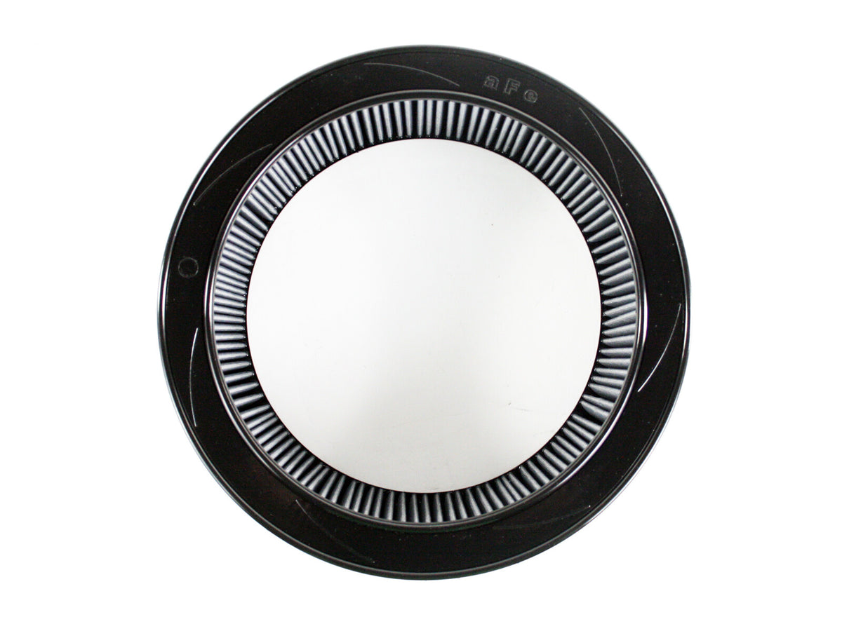 Magnum Flow Round Racing Air Filter w/ Pro Dry S Media 14 Inch OD x 11 Inch ID x 5 Inch H w/ Expanded Metal aFe Power-4