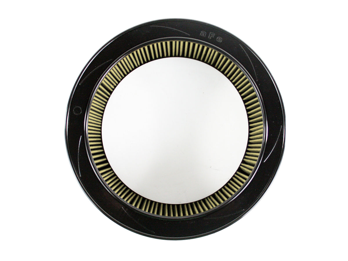 Magnum Flow Round Racing Air Filter w/ Pro Guard 7 Media 14 Inch OD x 11 Inch ID x 5 Inch H w/ Expanded Metal aFe Power-4