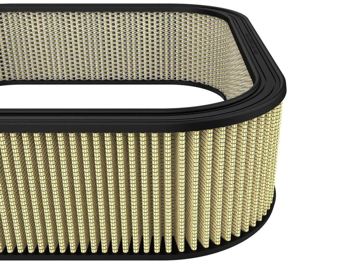 Magnum Flow Round Racing Air Filter w/ Pro Guard 7 Media 20.6 Inch L x 20.6 Inch W x 5.70 Inch H w/ Expanded Metal aFe Power-1