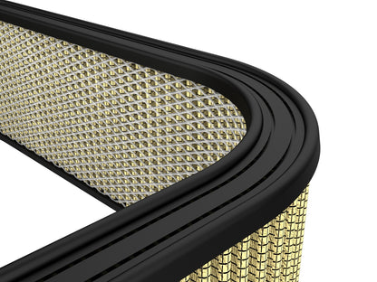 Magnum Flow Round Racing Air Filter w/ Pro Guard 7 Media 20.6 Inch L x 20.6 Inch W x 5.70 Inch H w/ Expanded Metal aFe Power-3