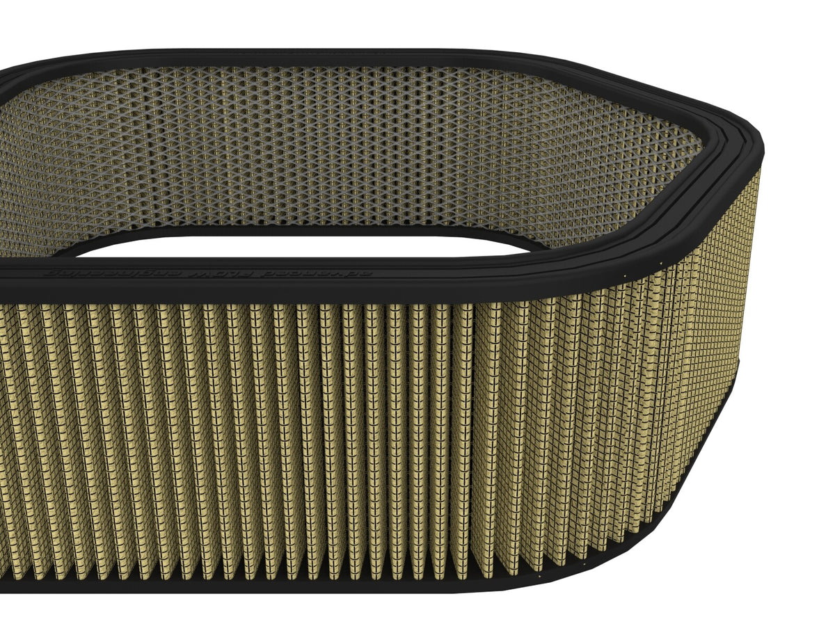 Magnum Flow Round Racing Air Filter w/ Pro Guard 7 Media 20 Inch L x 20 Inch W x 5.82 Inch H w/ Expanded Metal aFe Power-1