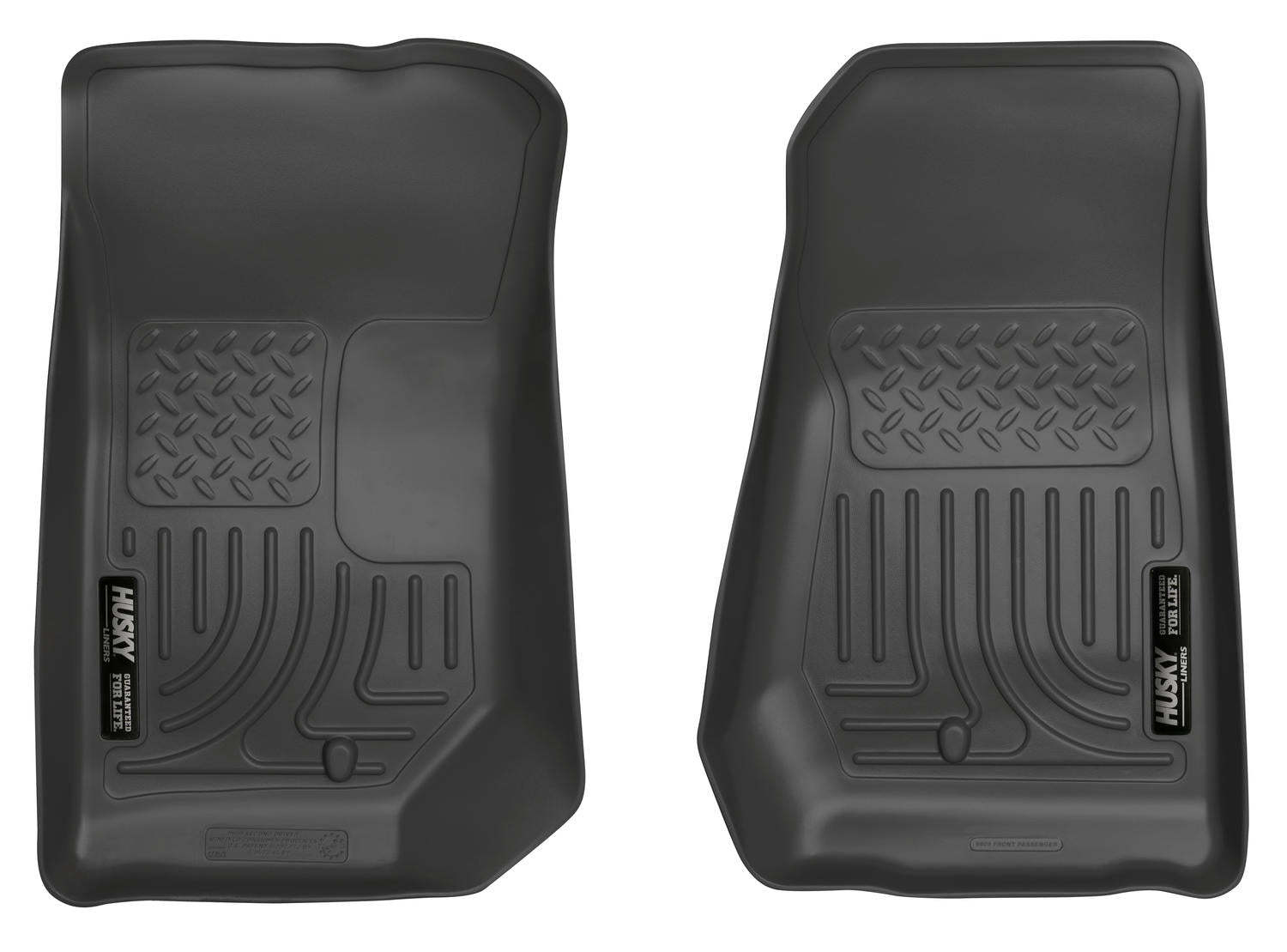 Weatherbeater Front Floor For 2007-2013 Jeep Wrangler Husky Liners
