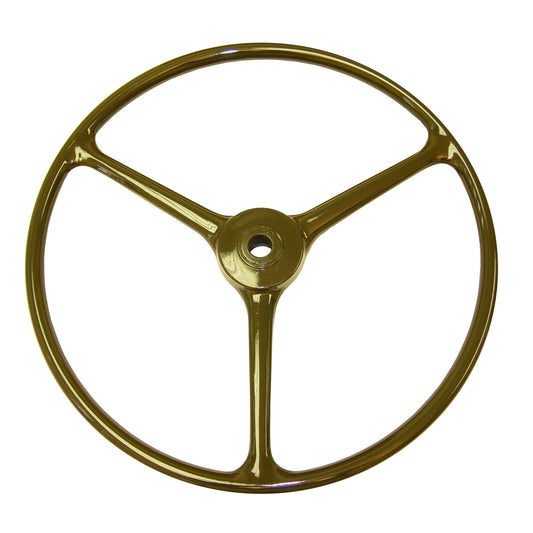 Steering Wheel 3-Spoke Green 1950-1952 M38 And 1952-1957 M38A1 OMIX