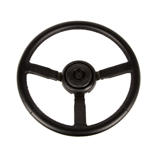 Steering Wheel Sport Leather Black Fits Various Jeep Cherokee XJ And Wrangler YJ OMIX