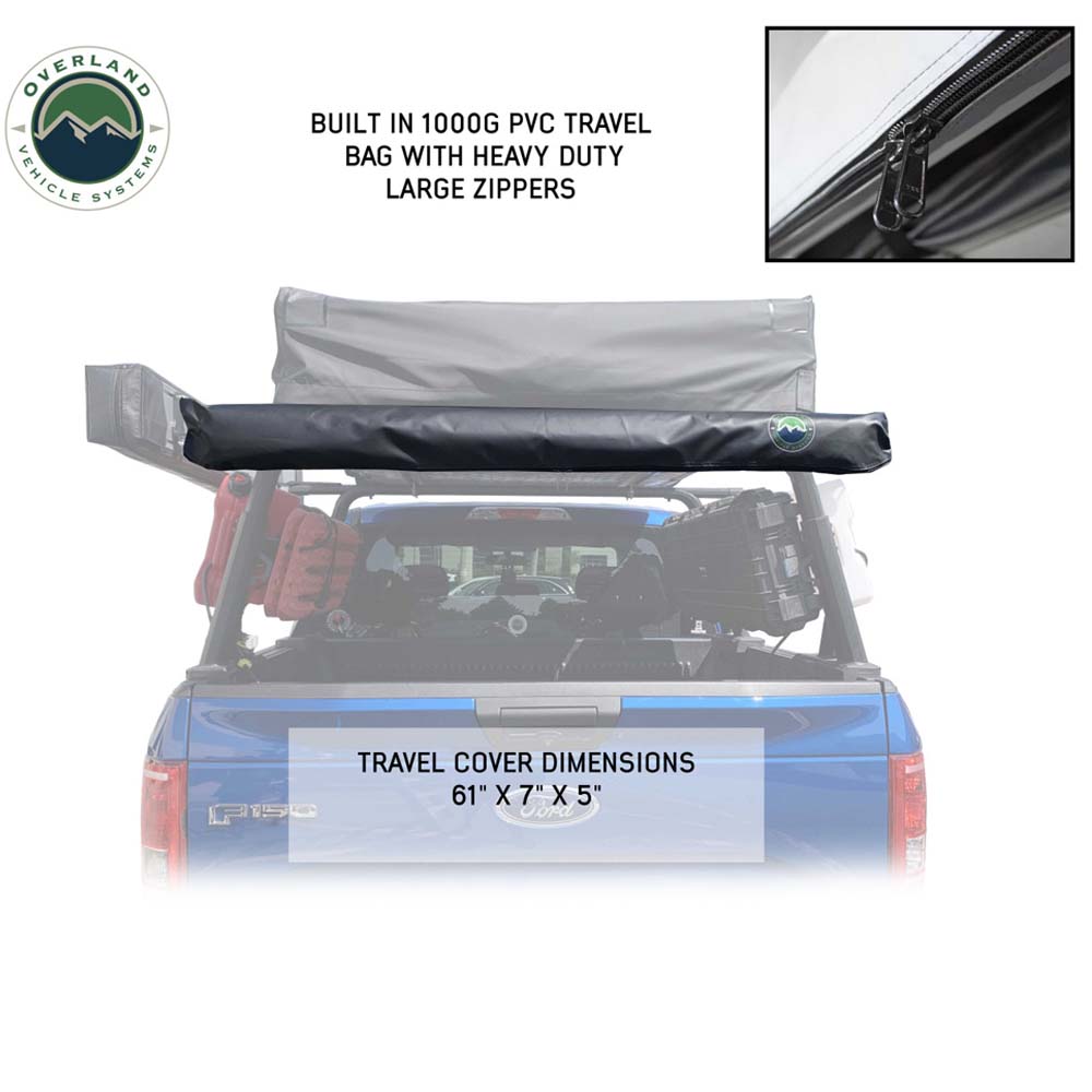 Nomadic Awning 4.5 The Perfect 4.5 Awning with Black Cover Overland Vehicle Systems-7