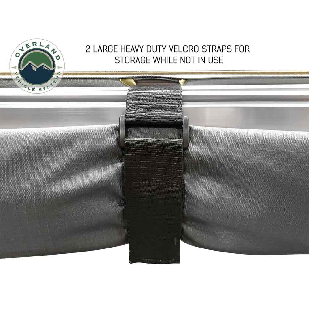 Nomadic Awning 2.0 - 6.5' with Black Cover Overland Vehicle Systems-7