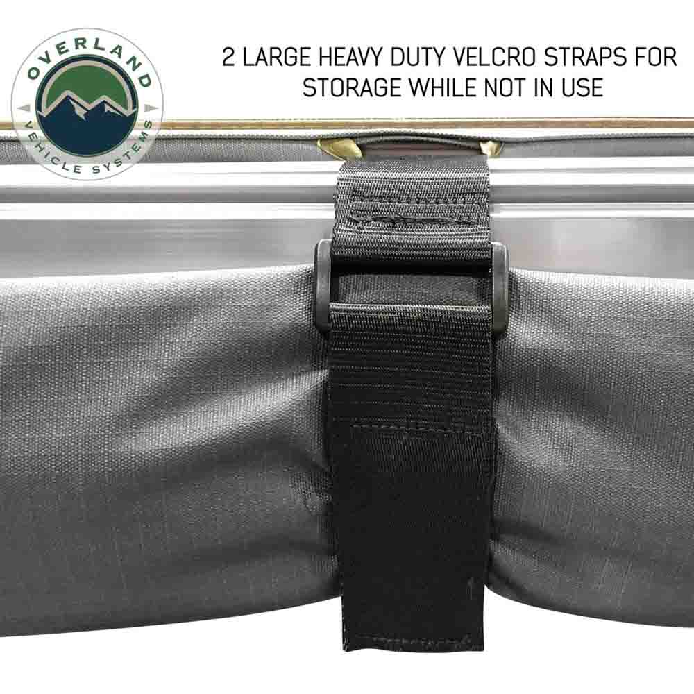 Nomadic Awning 2.5 - 8.0 ft. with Black Cover Overland Vehicle Systems-7