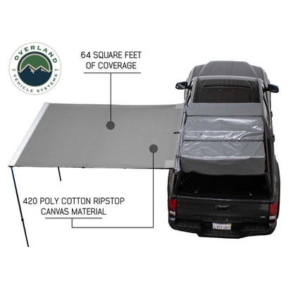 Nomadic Awning 2.5 - 8.0 ft. with Black Cover Overland Vehicle Systems-2