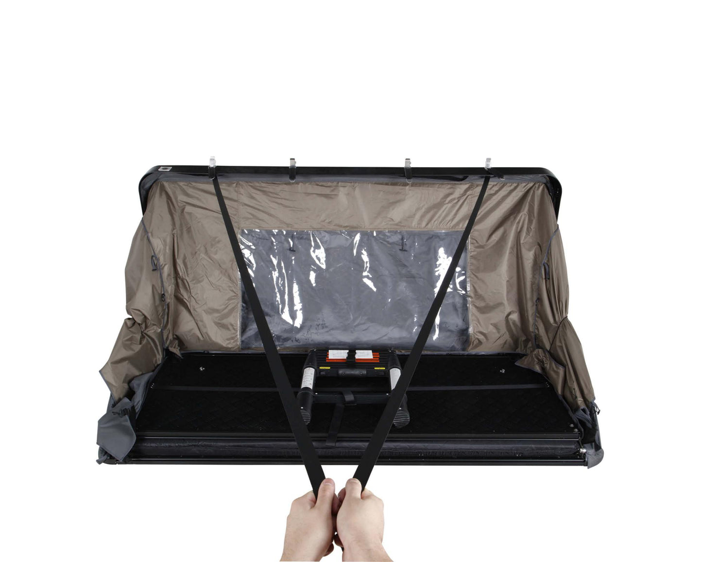 Overland Vehicle Systems 18089901 Bushveld hard shell roof top tent Overland Vehicle Systems