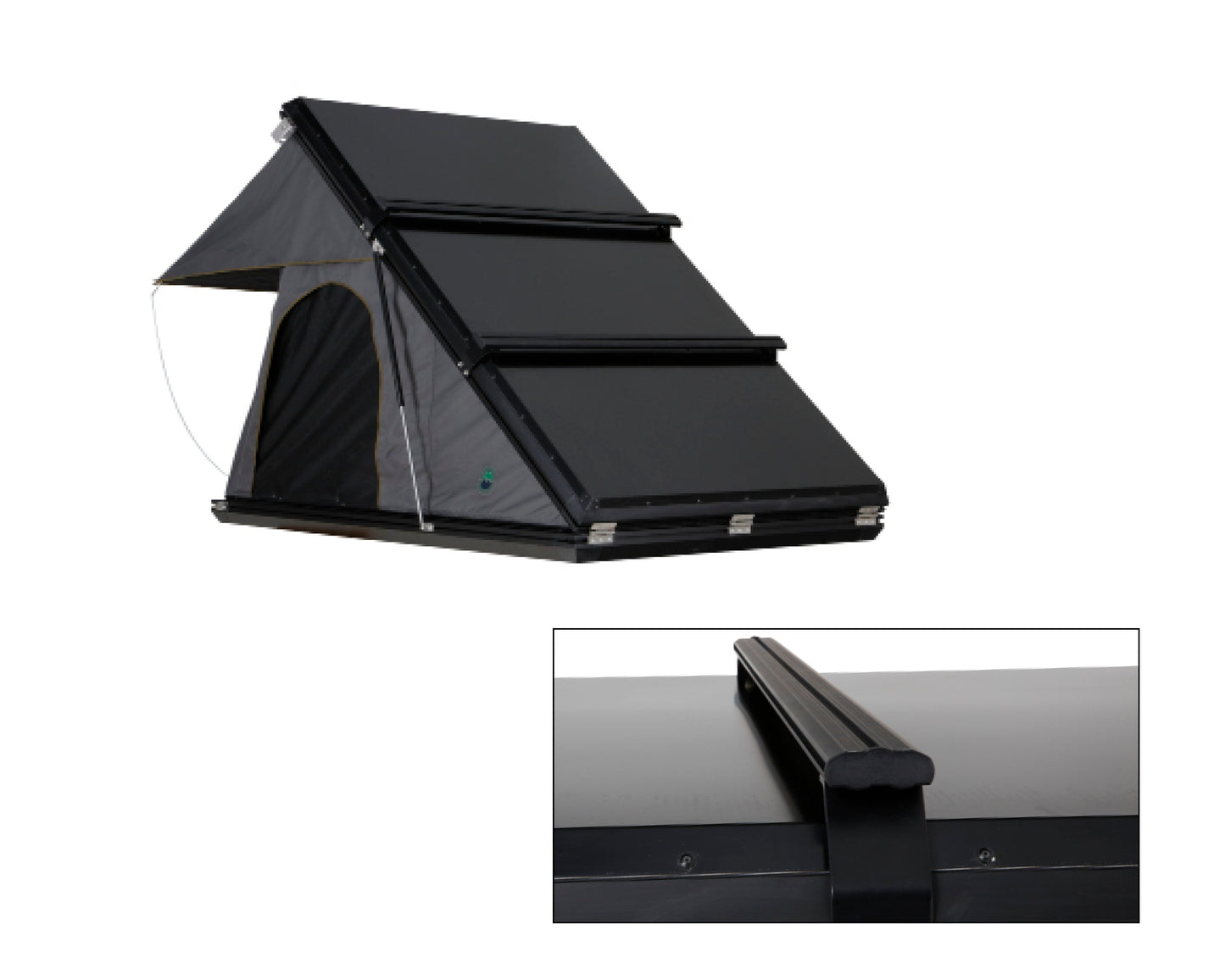 18099901 Mamba 3 Roof Top Tent - Clam Shell Roof Top Tent Overland Vehicle Systems-11