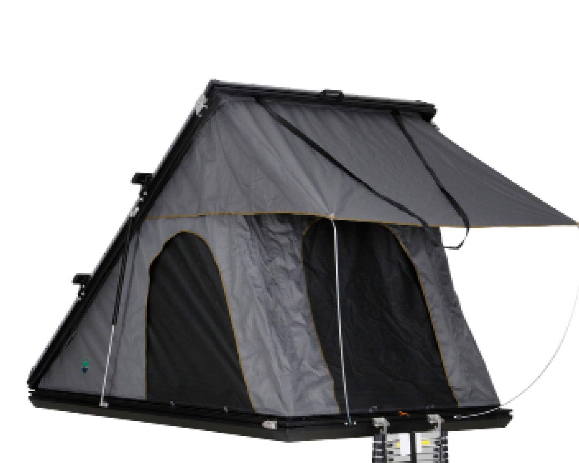 Overland Vehicle Systems 18099901 Mamba 3 Roof Top Tent - Clam Shell Roof Top Tent Overland Vehicle Systems