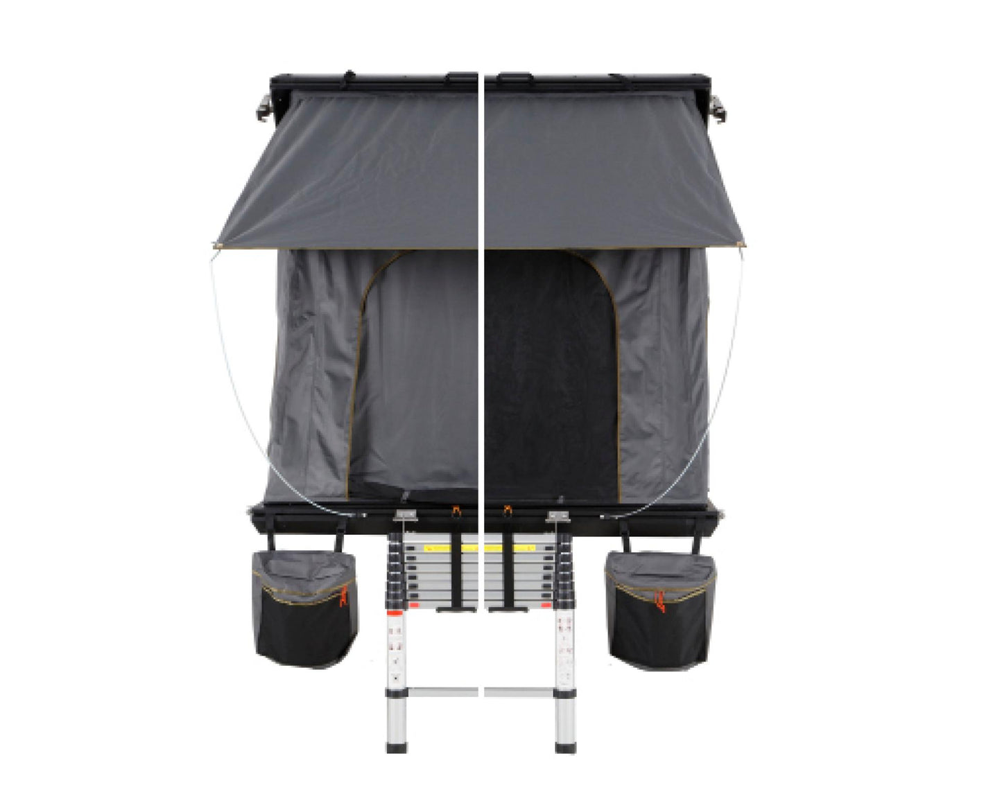 Overland Vehicle Systems 18099901 Mamba 3 Roof Top Tent - Clam Shell Roof Top Tent Overland Vehicle Systems