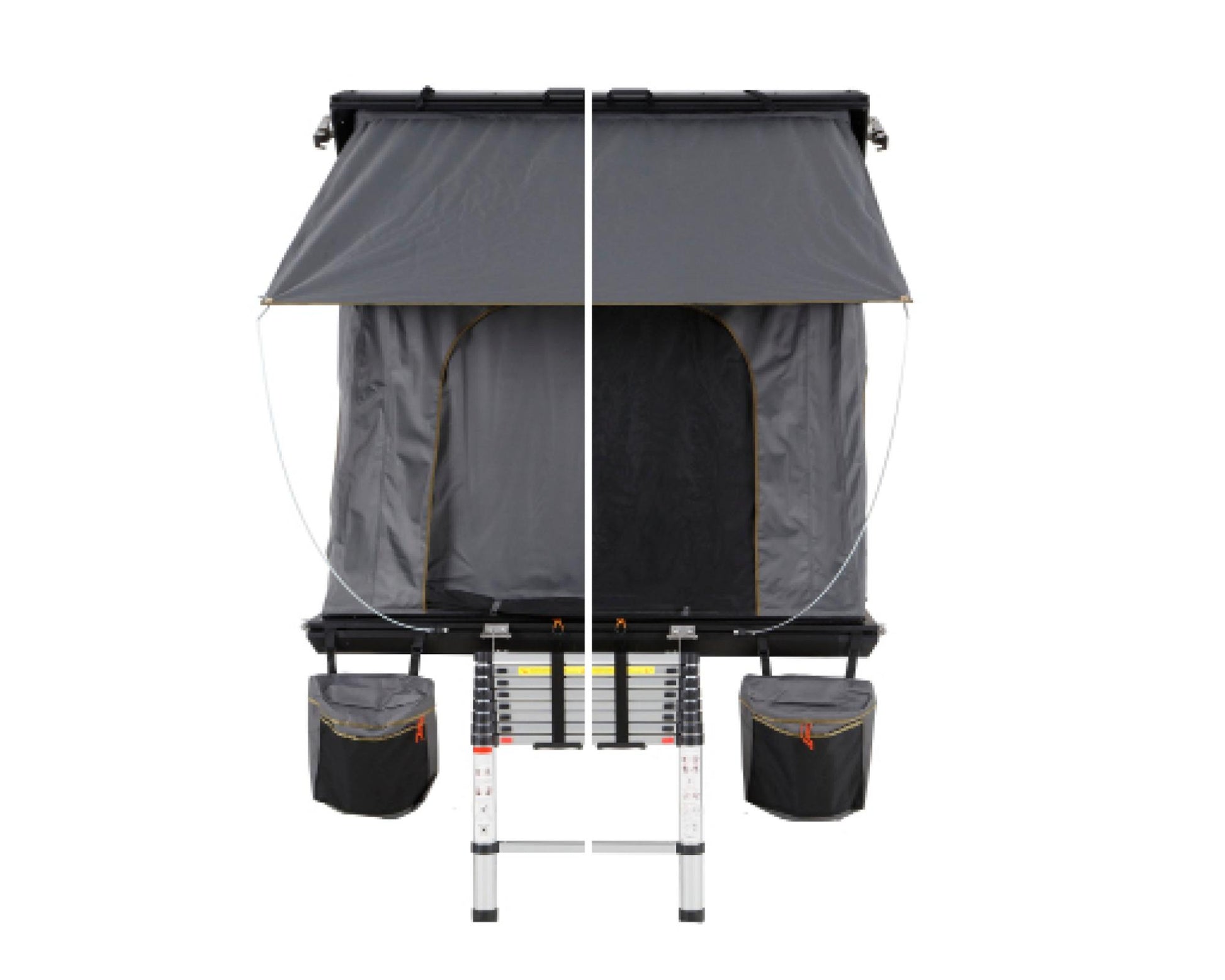 Overland Vehicle Systems 18099901 Mamba 3 Roof Top Tent - Clam Shell Roof Top Tent Overland Vehicle Systems