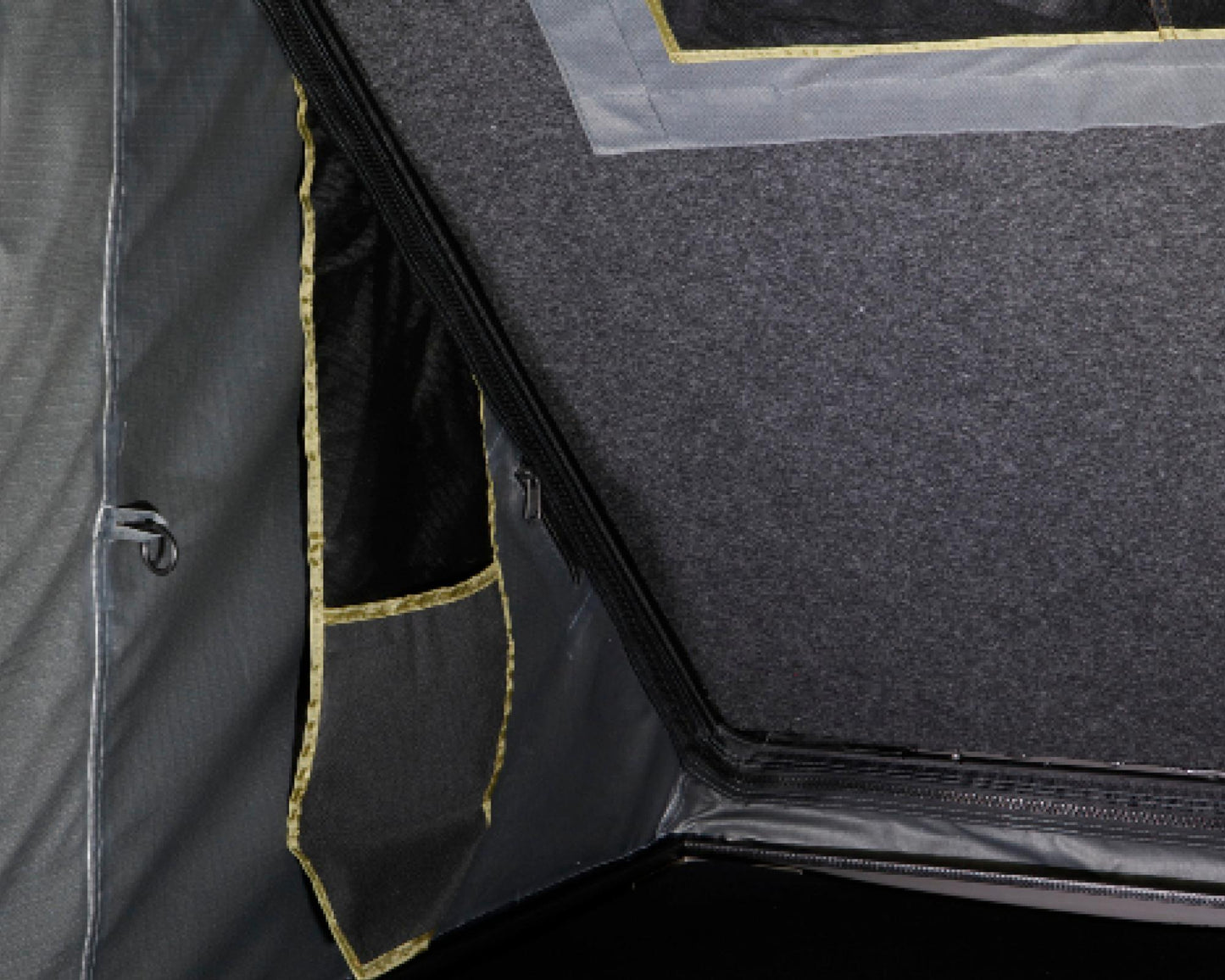 Overland Vehicle Systems 18099901 Mamba 3 Roof Top Tent - Clam Shell Roof Top Tent Overland Vehicle Systems