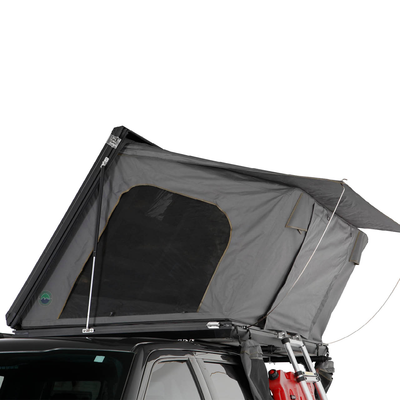 Aluminum Clam Shell Roof Top Tent Sidewinder Side Opening Overland Vehicle Systems-1