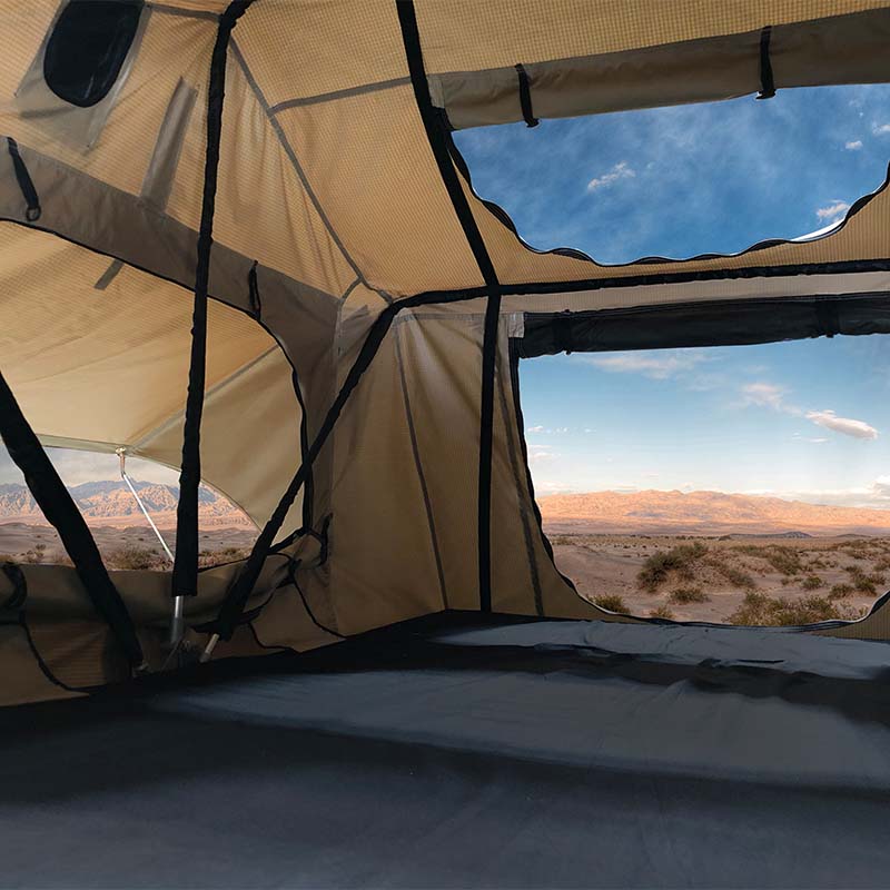 TMBK Roof Top Tent 18119933 OVS 3 Person w/ Green Rain Fly Overland Vehicle Systems-1