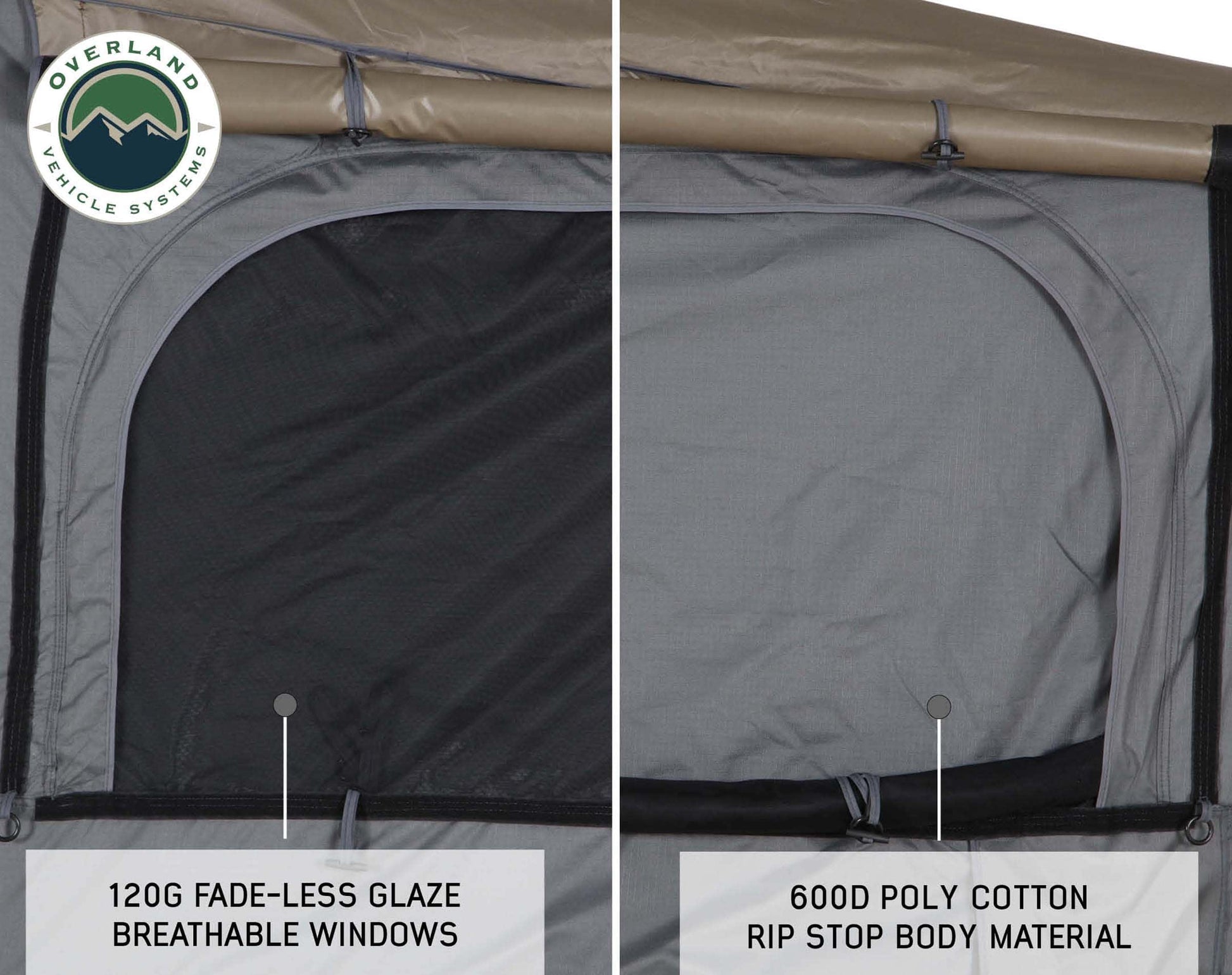 Best Hard Shell Rooftop Tent 18189901 Bushveld II Overland Vehicle Systems-4