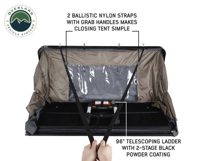 Best Hard Shell Rooftop Tent 18189901 Bushveld II Overland Vehicle Systems-10