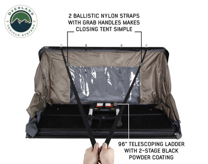 Best Hard Shell Rooftop Tent 18189901 Bushveld II Overland Vehicle Systems-10