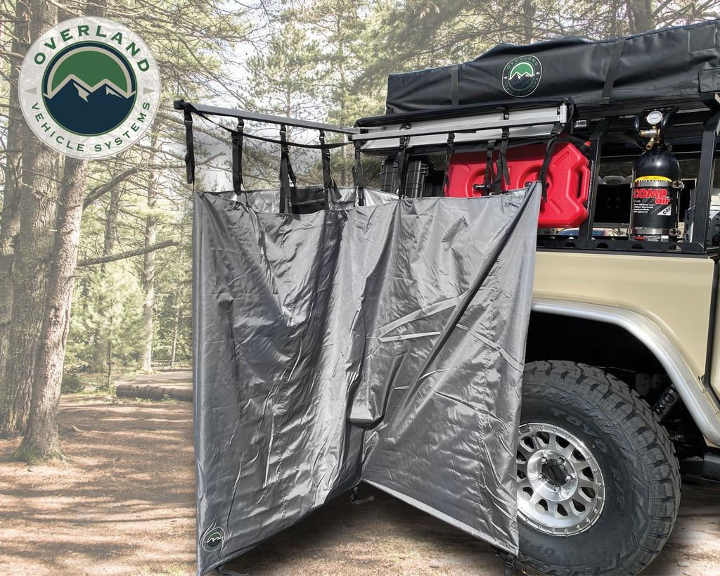 Overland Vehicle Systems Car-Side Shower Room - Affordable and Convenient Overland Vehicle Systems