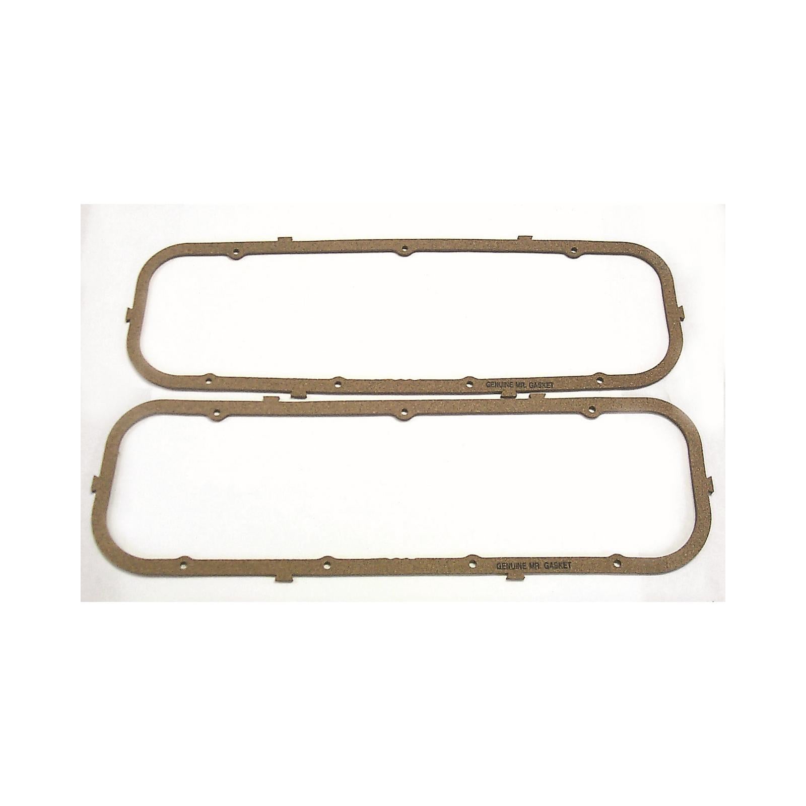 Performance Valve Cover Gaskets .312 Inch Thick Fits 1965-2000 Chevrolet 396-454 Mark IV/V/VI Big Block Mr Gasket
