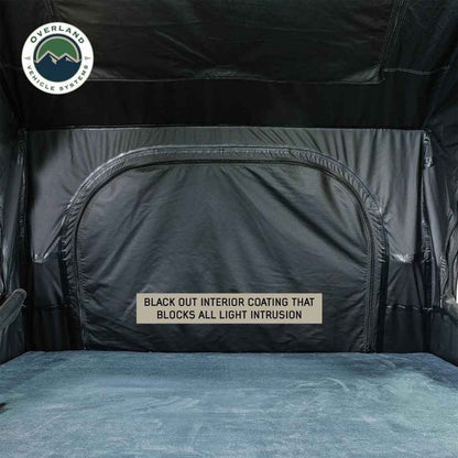 XD Sherpa S2S - Soft Sided Roof Top Tent, 2 Person, Grey Body and Black Rainfly Overland Vehicle Systems-2